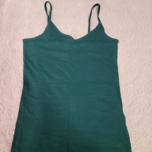 Forever 21 dark green tank top size small